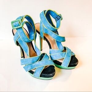 Jessica Simpson Evangela Pump Atlantic Blue- sz8.5
